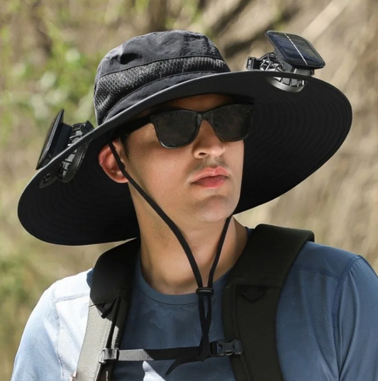 BreezeBrim™ Fan Hat